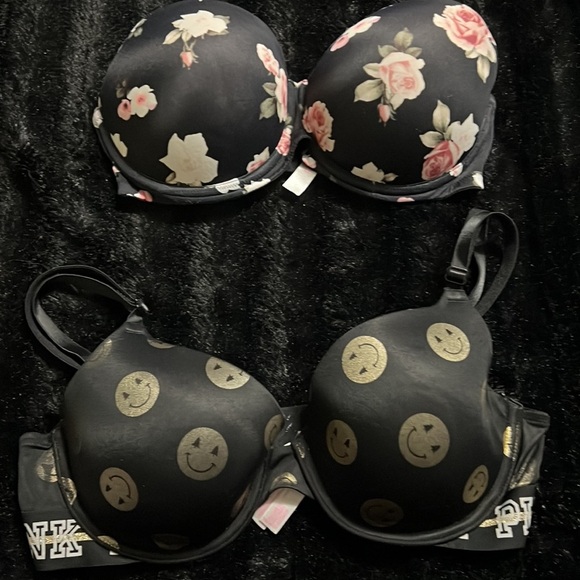 Bundle of 2 Pink Victoria Secret Bras - Picture 2 of 7